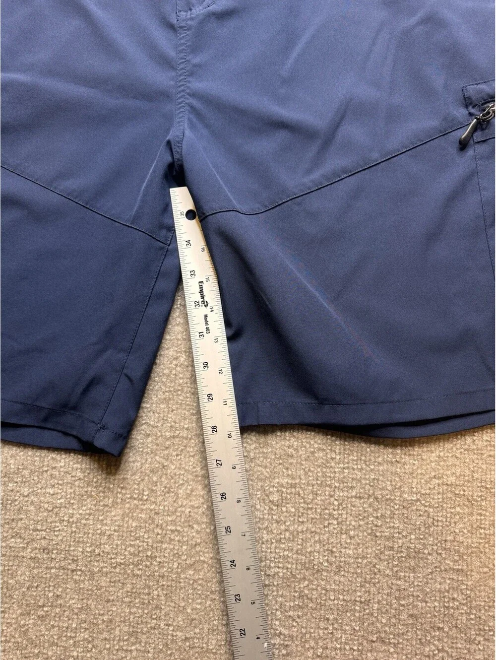 Pudolla Men's 3X Outdoor Navy Blue Hybrid Shorts XXXL (976)